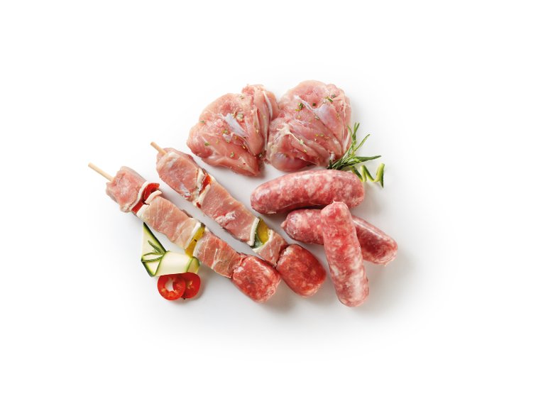 Grigliata mista di suino e pollo