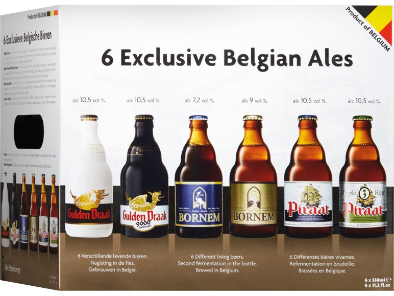 Selezione di birre belghe