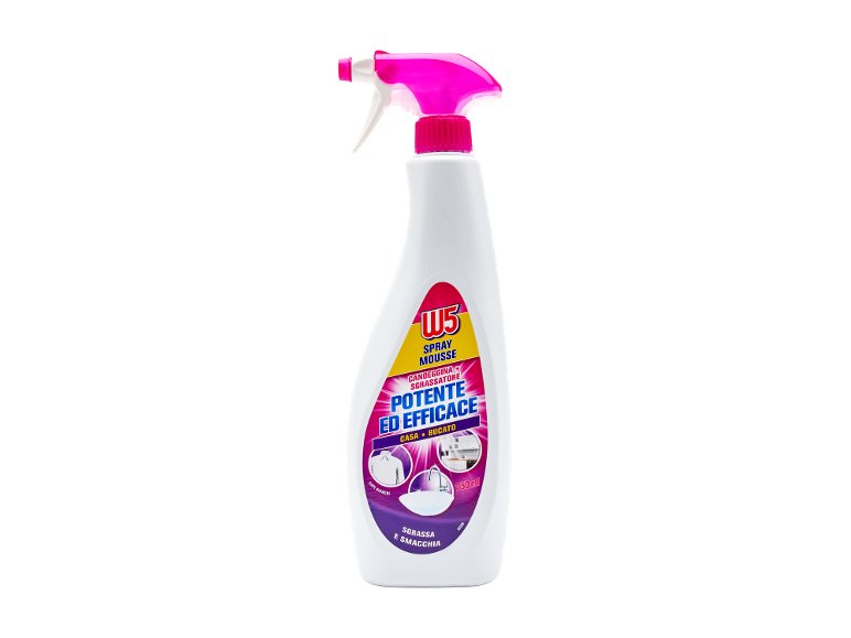 Spray mousse candeggina + sgrassatore