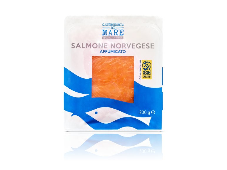 Salmone norvegese affumicato