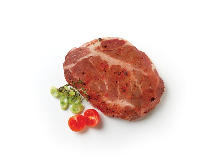 Tagliata Di Coppa Di Suino Marinata