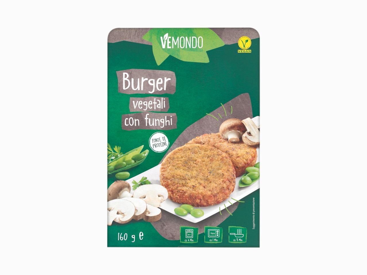 Burger ai funghi