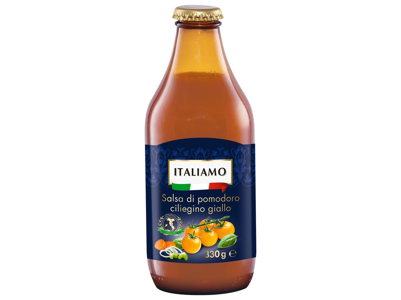 Salsa di pomodoro ciliegino giallo