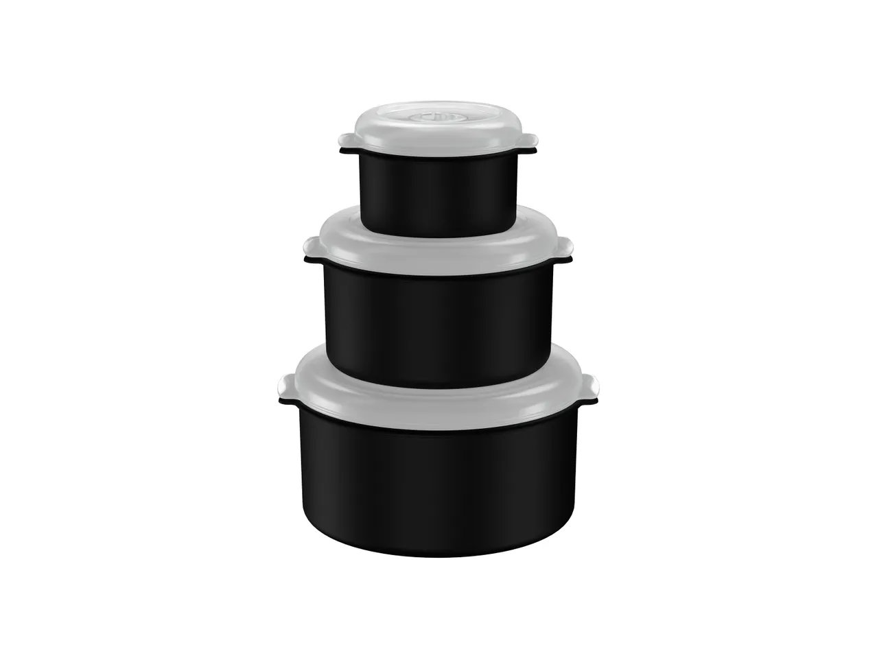 Set contenitori per microonde