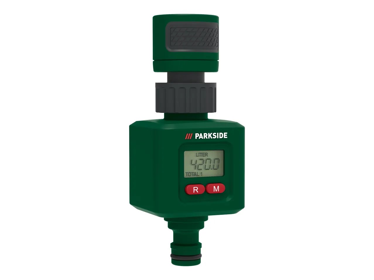 Distributore a due vie, timer per irrigazione o contatore acqua
