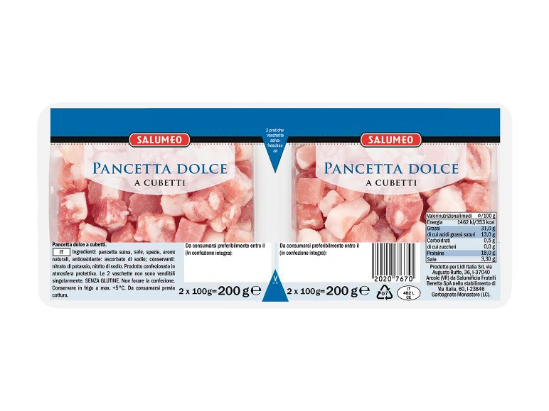 Pancetta a cubetti