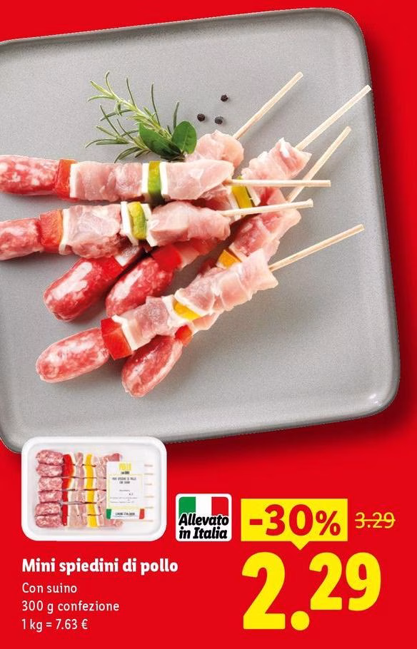 Mini Spiedini Di Pollo