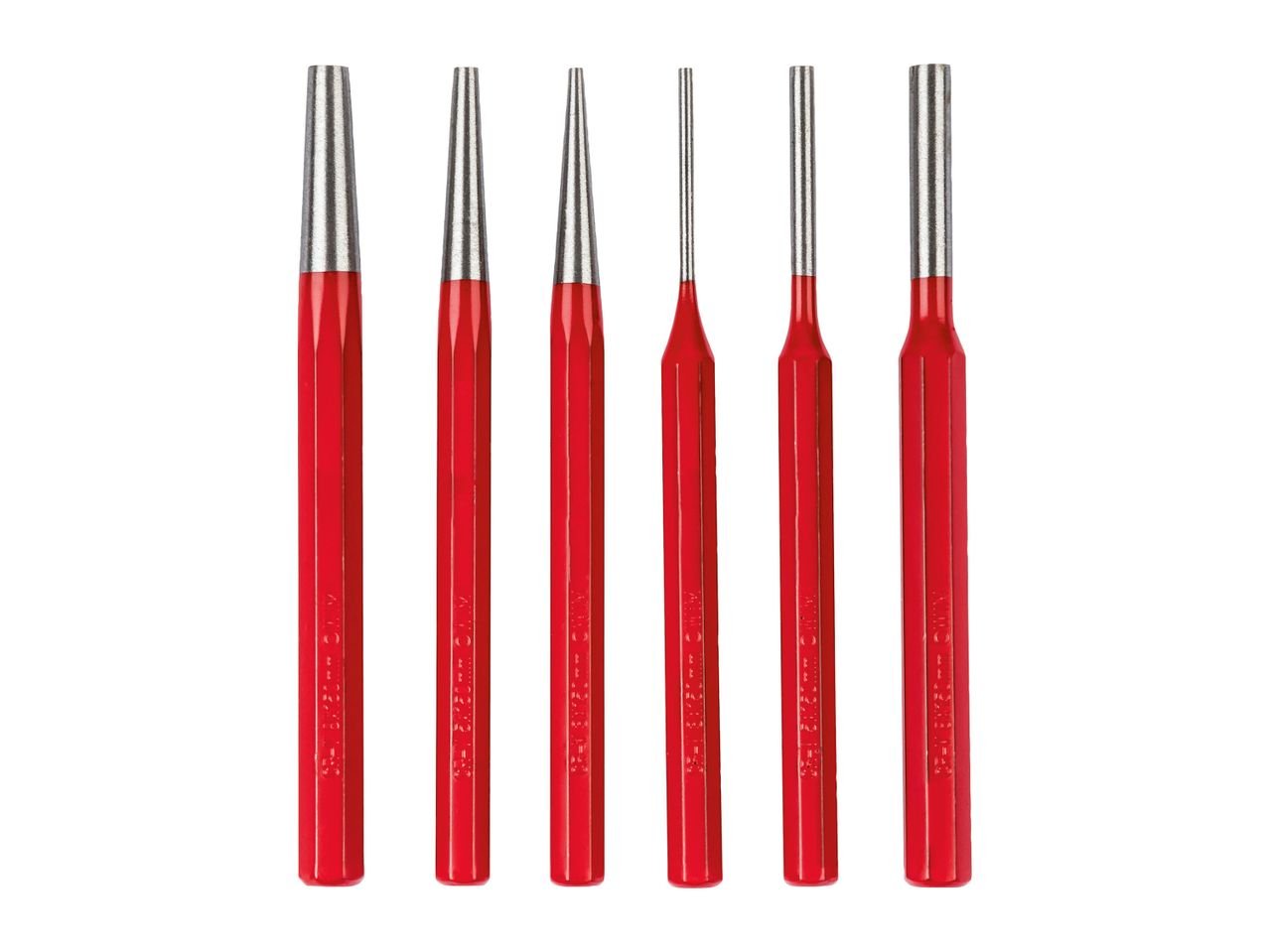 Set utensili a percussione combinati o set cacciachiodi e punzoni
