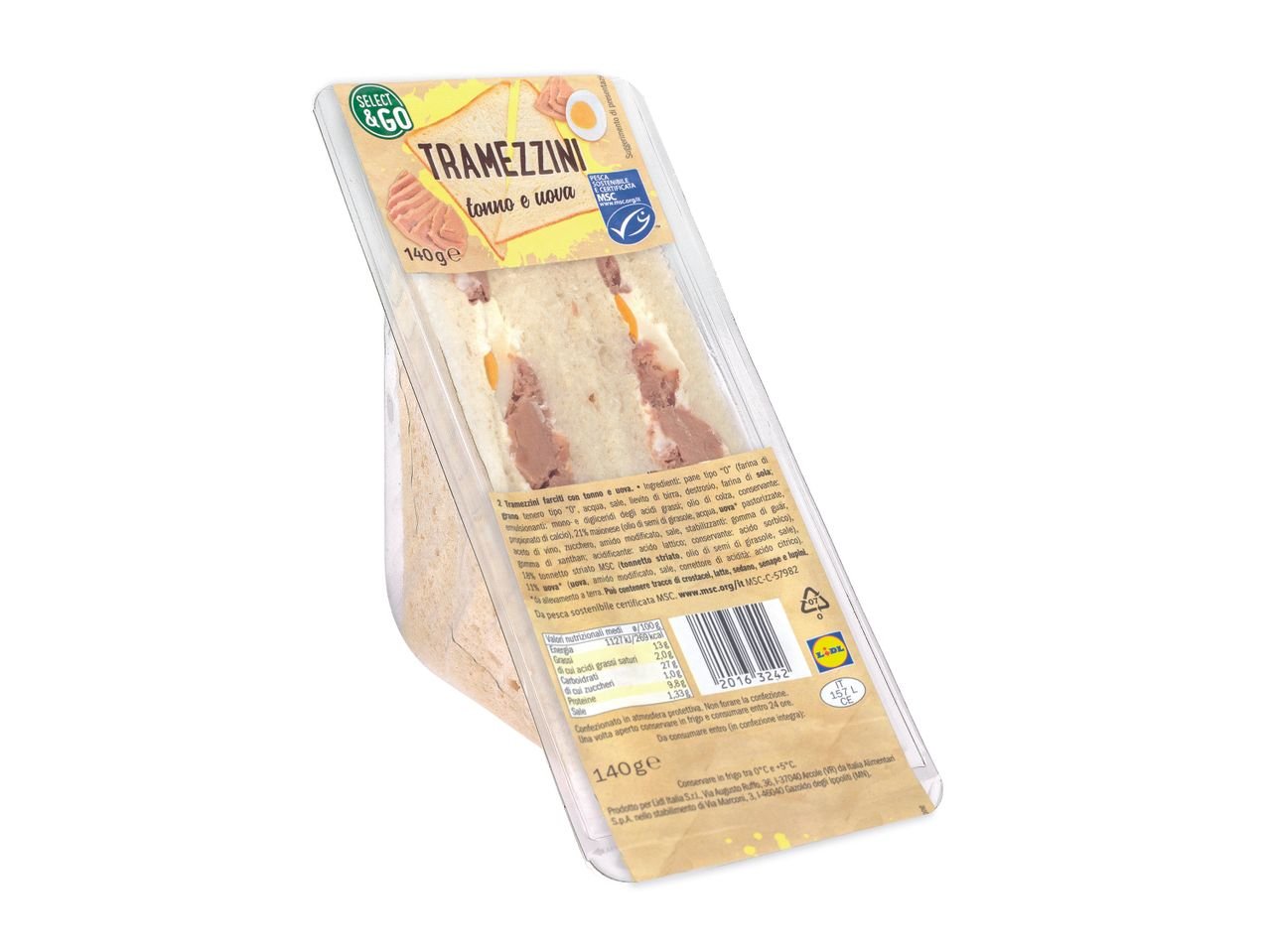 Tramezzino bianco