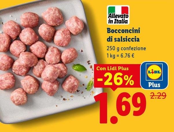 Bocconcini Di Salsiccia