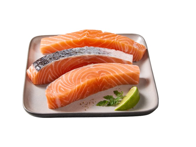 Filetto di salmone con pelle