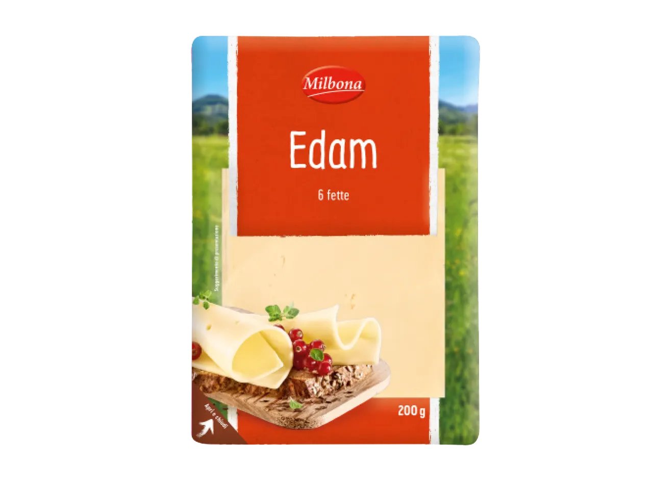 Edam a fette