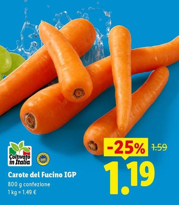 Carote Del Fucino IGP