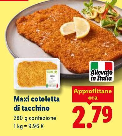 Maxi -  Cotoletta Di Tacchino