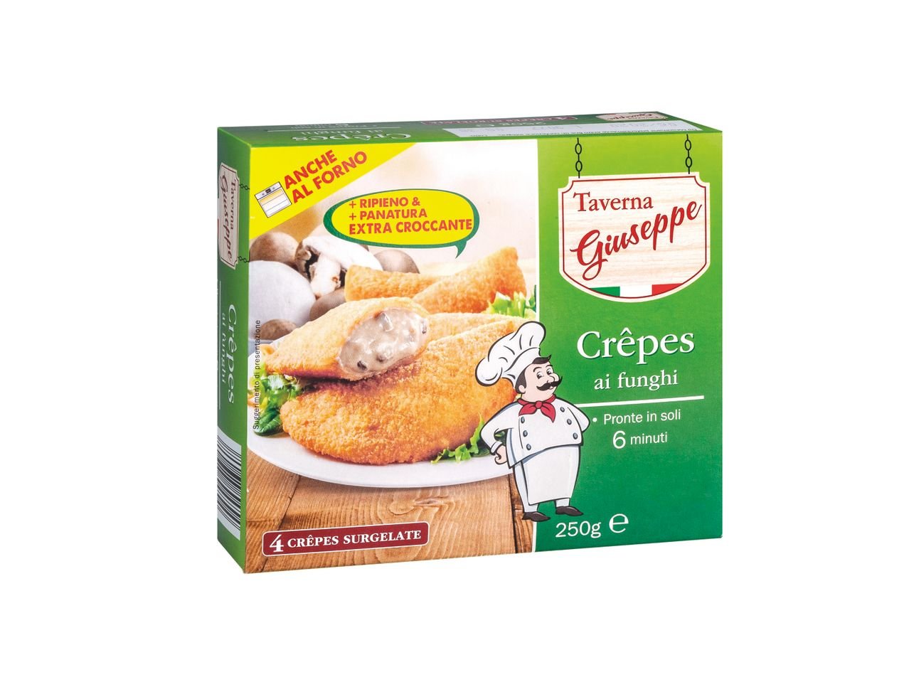 Crepes ai Funghi