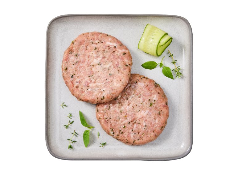 Hamburger di tacchino alle erbette