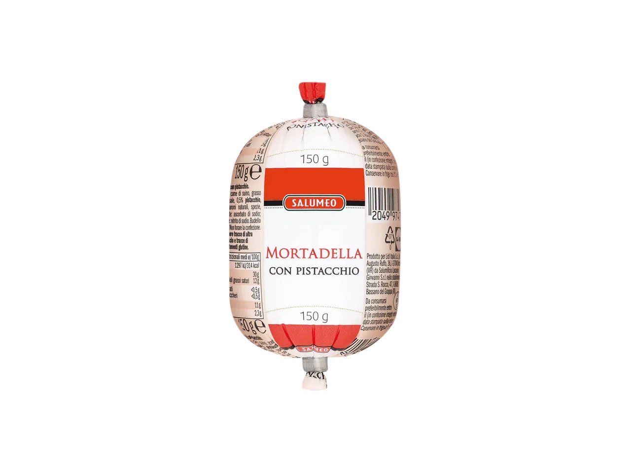 Mortadella con pistacchio
