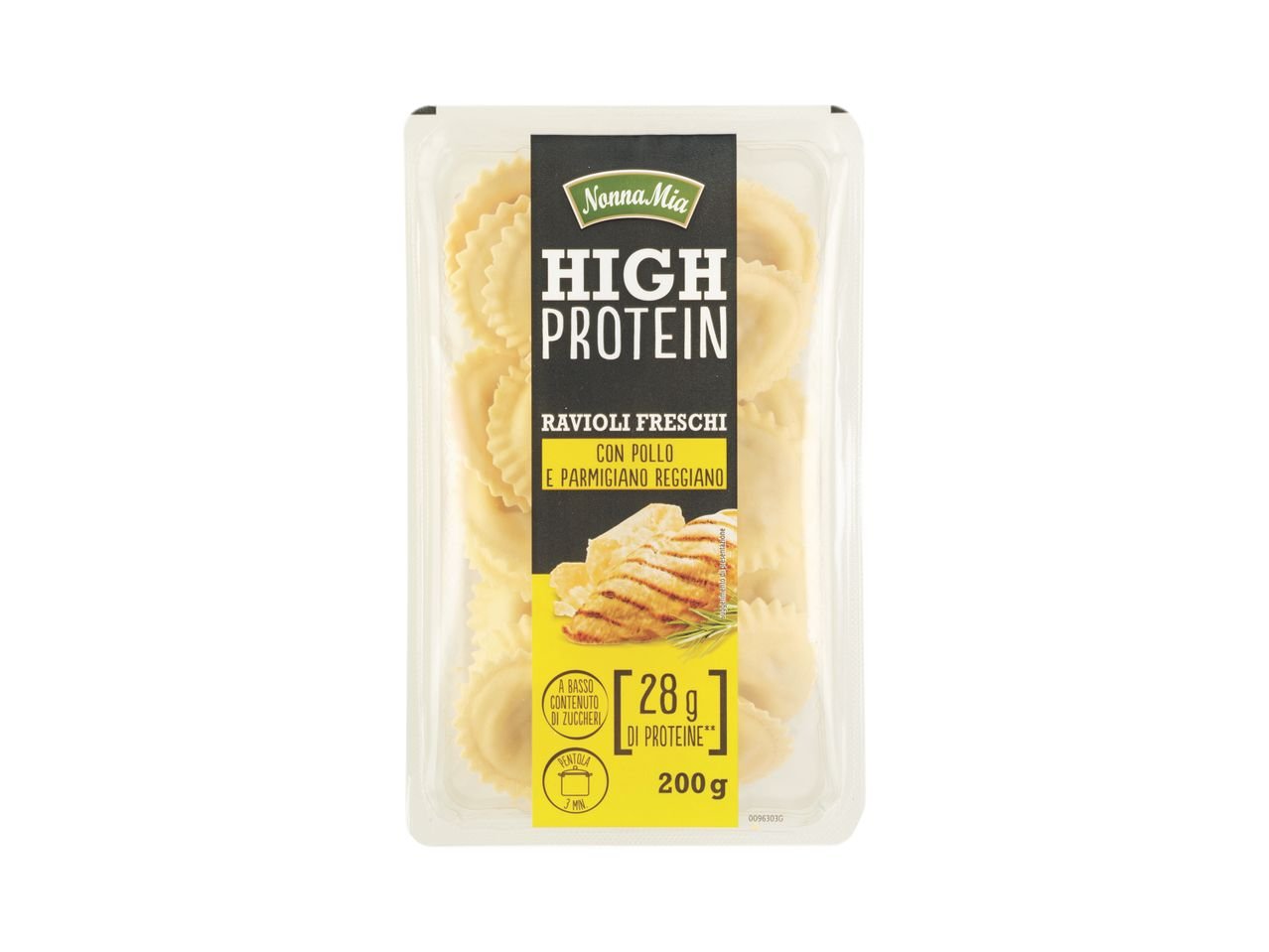 High Protein Ravioli pollo e Parmigiano Reggiano