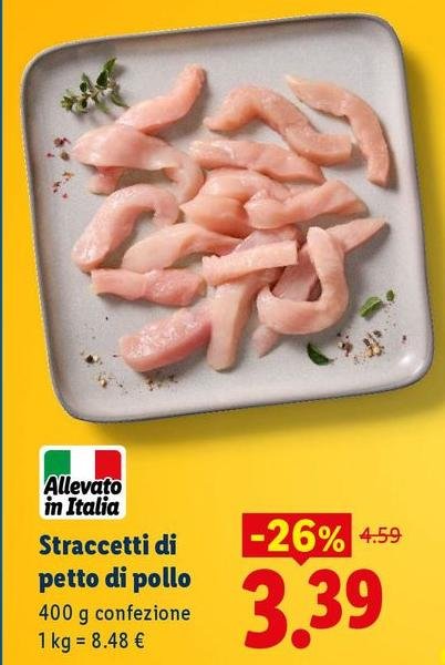 Straccetti Di Petto Di Pollo