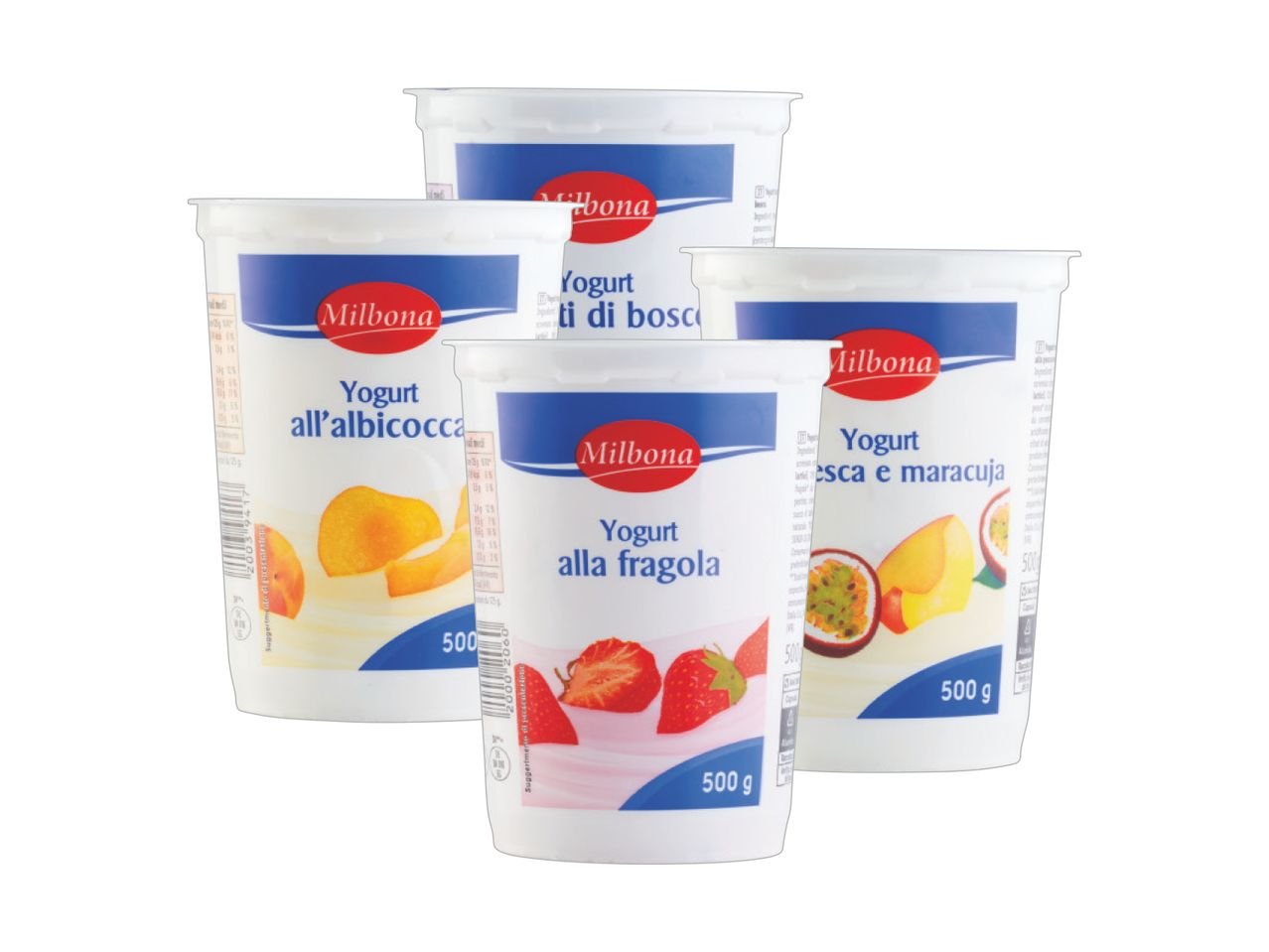 Yogurt intero alla frutta