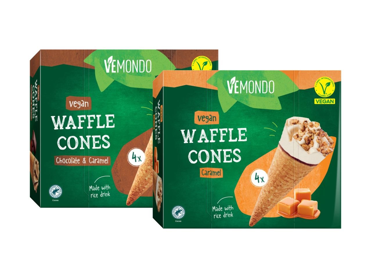 Cono gelato vegano