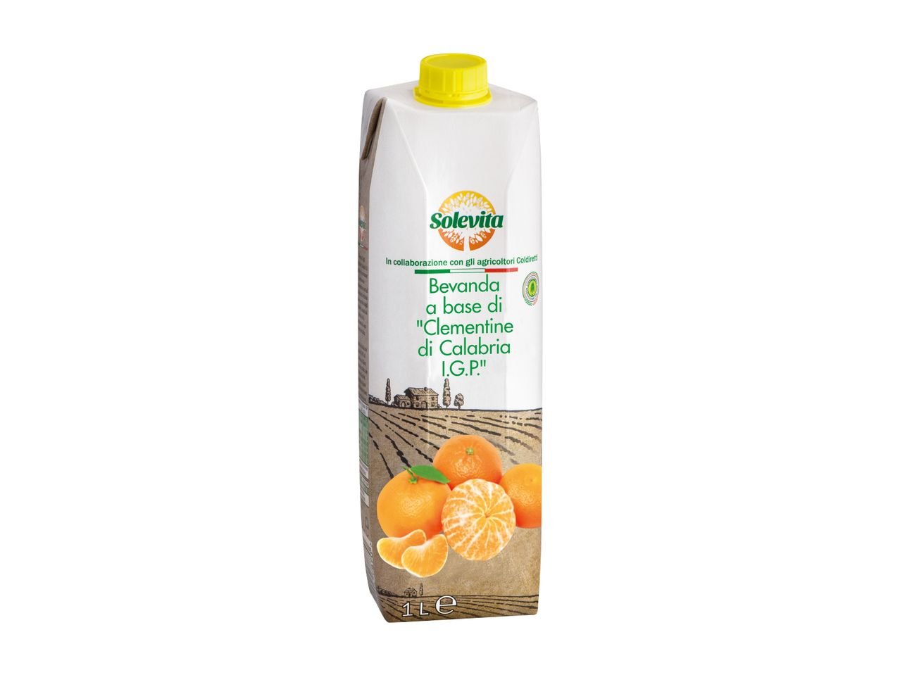 Bevanda a base di “Clementine di Calabria I.G.P.”