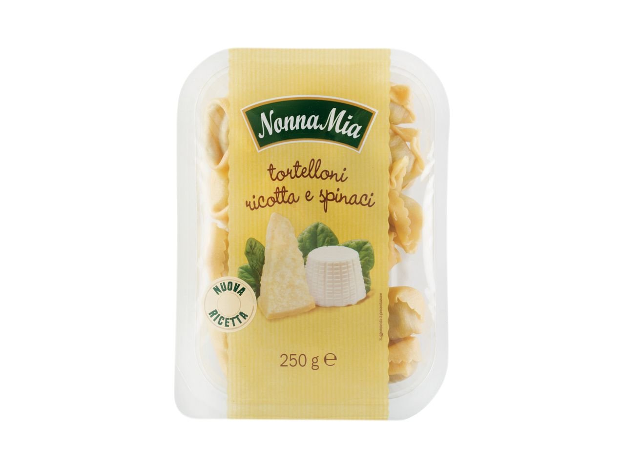 Tortelloni ricotta e spinaci