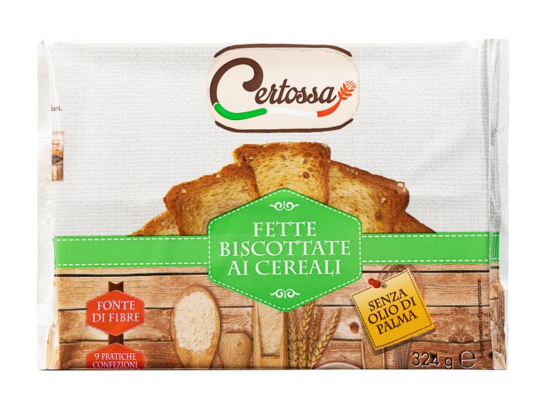 Fette biscottate ai cereali