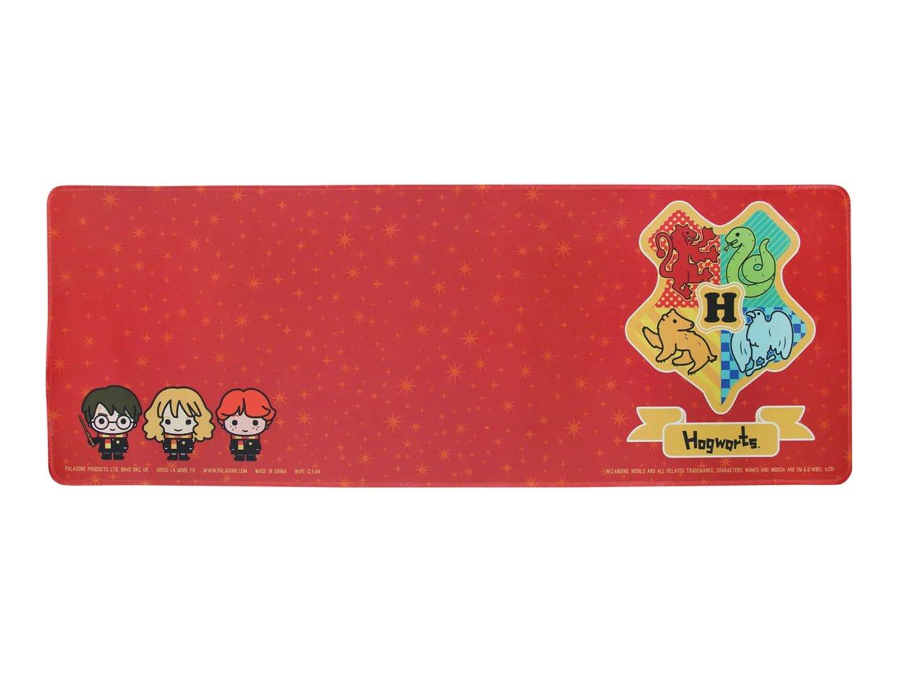 Set cancelleria o tappetino da scrivania "Minecraft, Harry Potter, Spider-Man, Barbie"