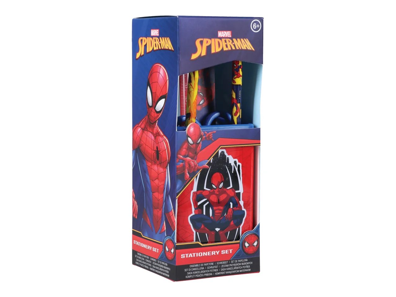 Set cancelleria o tappetino da scrivania "Minecraft, Harry Potter, Spider-Man, Barbie"