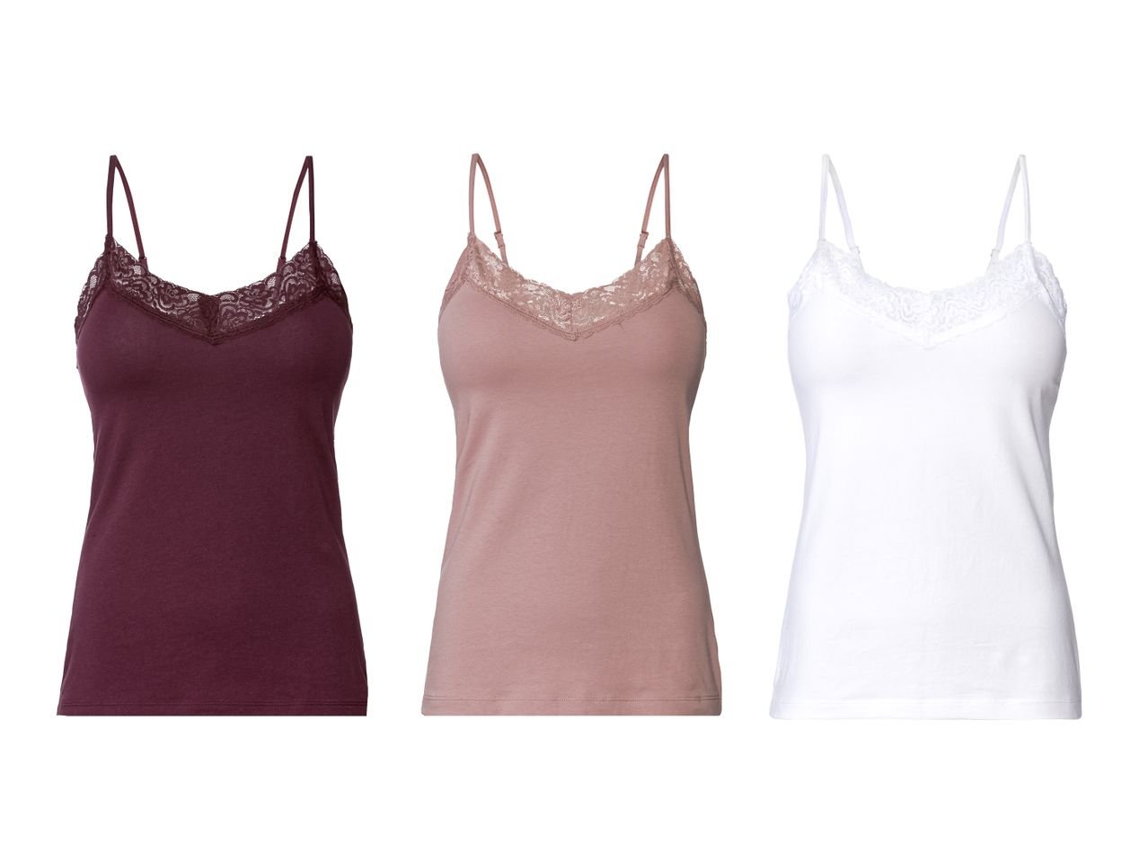 Top da donna con pizzo
