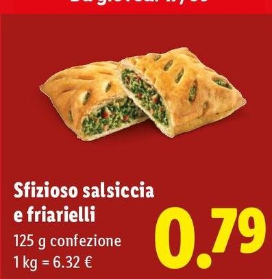 Sfizioso Salsiccia E Friarielli