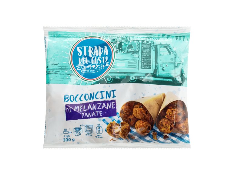 Bocconcini di melanzane panate