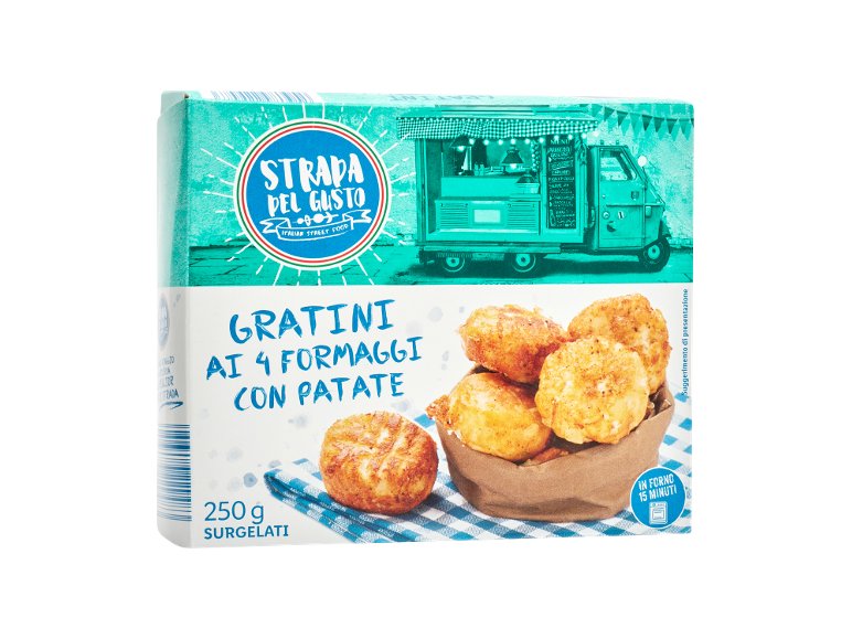 Gratini ai 4 formaggi con patate
