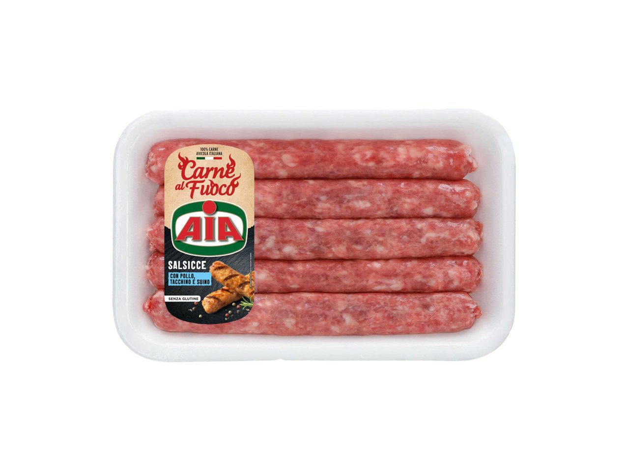 Salsiccia pollo tacchino suino
