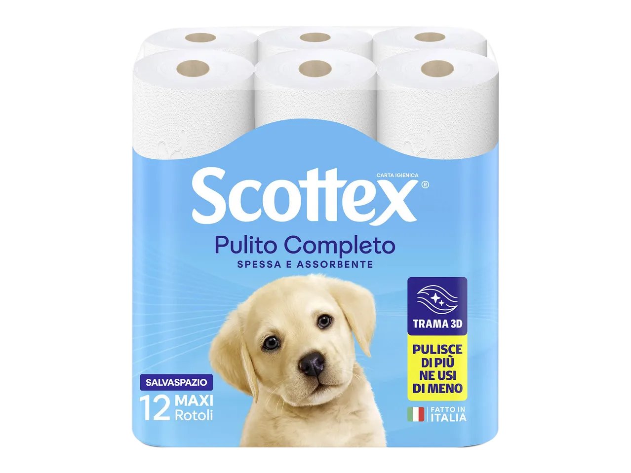 Carta Igienica "Pulito Completo" Maxi
