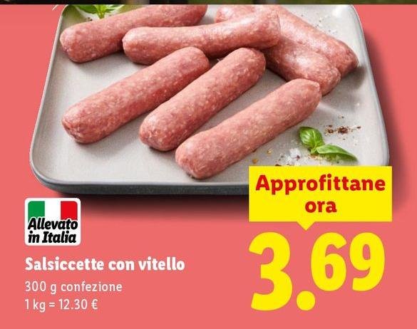 Salsiccette Con Vitello
