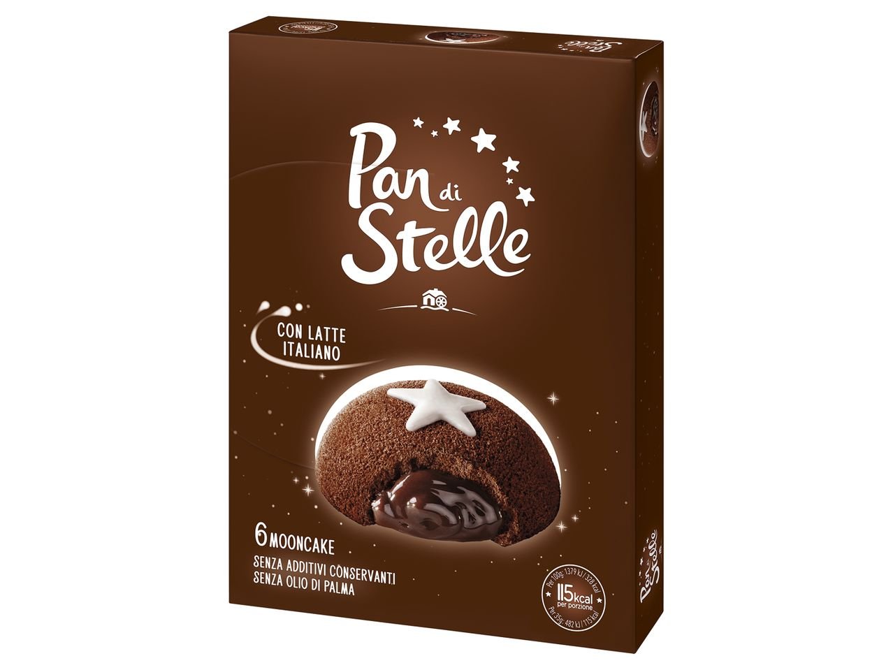 Pan di Stelle Mooncake con Cacao