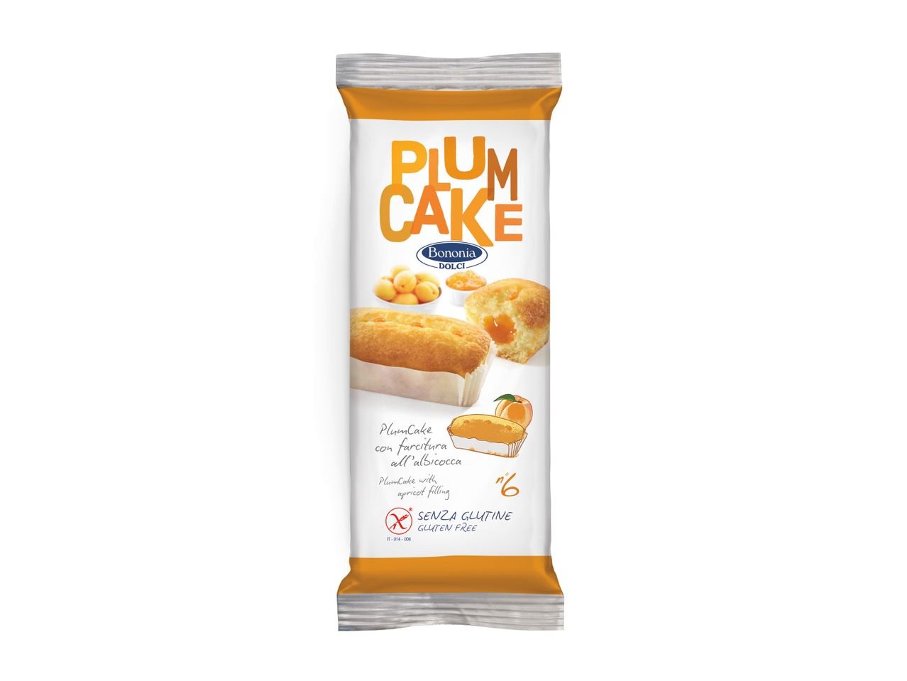 Dolci Plumcake senza glutine con farcitura all’albicocca