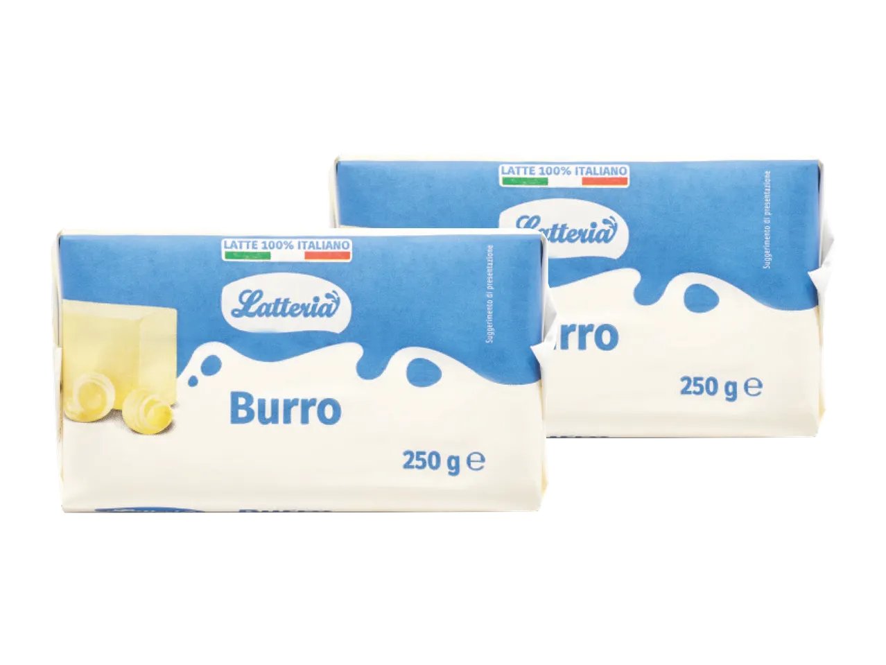 Burro pastorizzato
