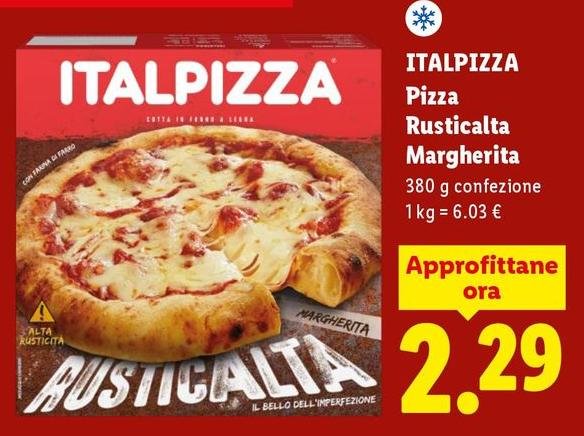 Italpizza - Pizza Rusticalta Margherita