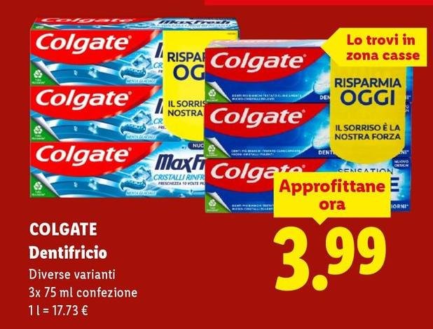 Colgate - Dentifricio