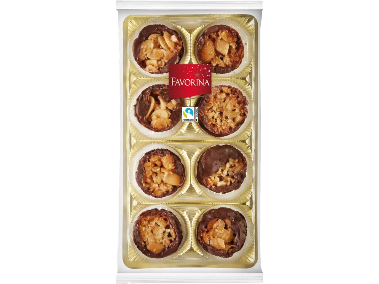 Dolcetti alle mandorle e cioccolato