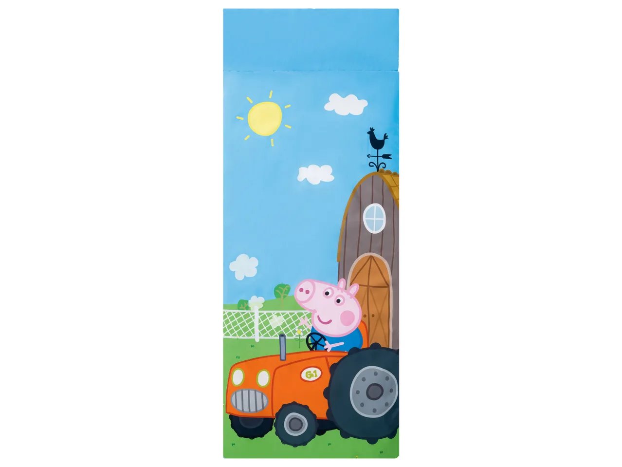 Sacco a pelo per bambini "Hello Kitty, Paw Patrol, Peppa Pig, Sam il Pompiere"