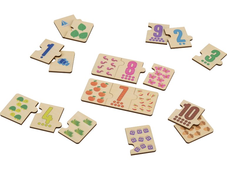 Gioco educativo in legno