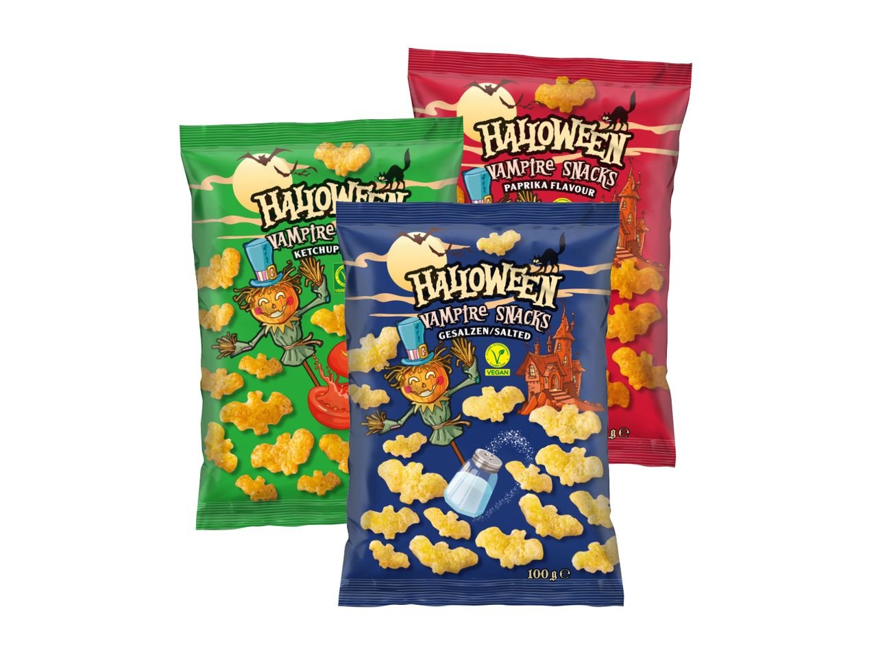 Snack a forma di vampiro
