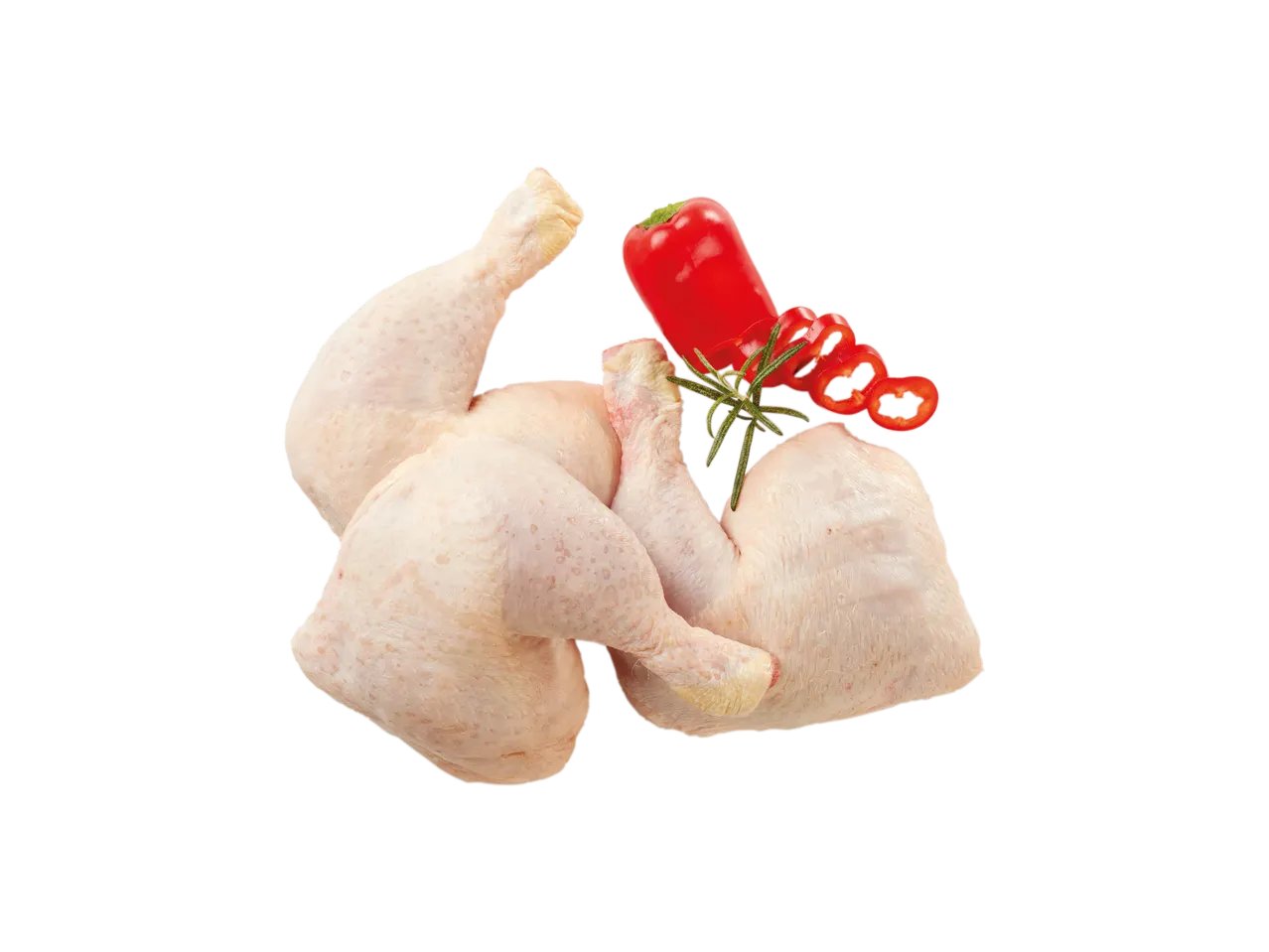 Pollo quarto posteriore