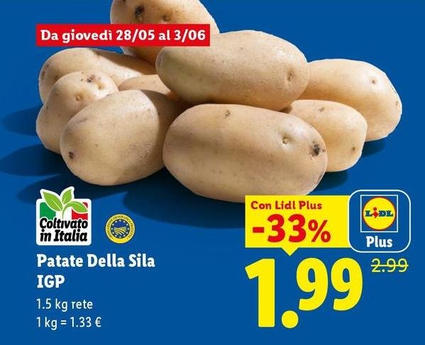 Patate Della Sila IGP