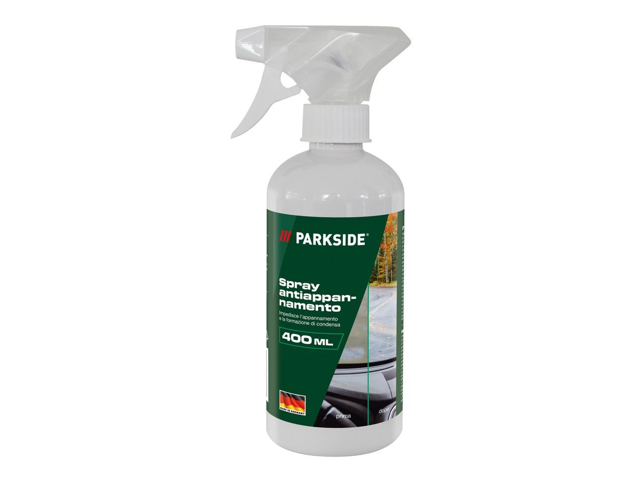 Spray antipioggia o anti-appannamento