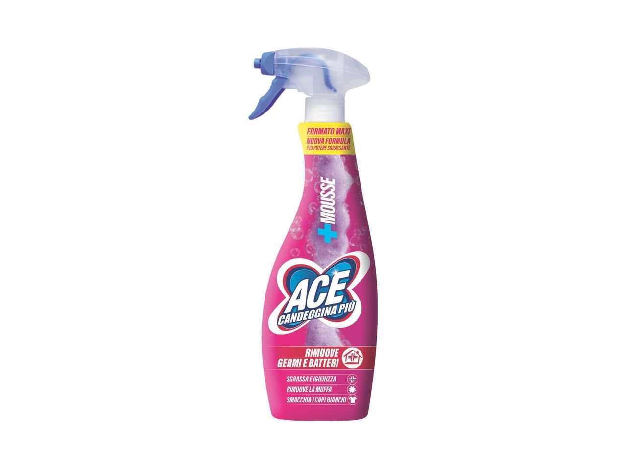 Candeggina Più spray mousse